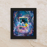 Darkrai & Cresselia LEGEND Display Frame – Pokémon LEGEND Cards | 8x10 Frame for Raw or Graded Cards