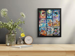 LEGEND master display frame – pokemon legend cards | 16x20 frame for raw or graded cards