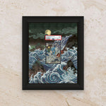 Kingdra promo display frame – pokemon promo card | 8x10 frame for raw or graded cards