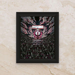 Galarian Moltres Display Frame – Pokémon Card Art | 8x10 Frame for Raw or Graded Cards