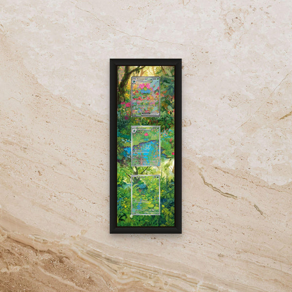 Venusaur 2026 Evolution Extended Art Display – Pokemon 151 Frame (Raw/Graded)