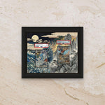 Greninja & Kingdra Promo Display Frame – 8x10 Raw Pokemon Card Holder | Collector Gift