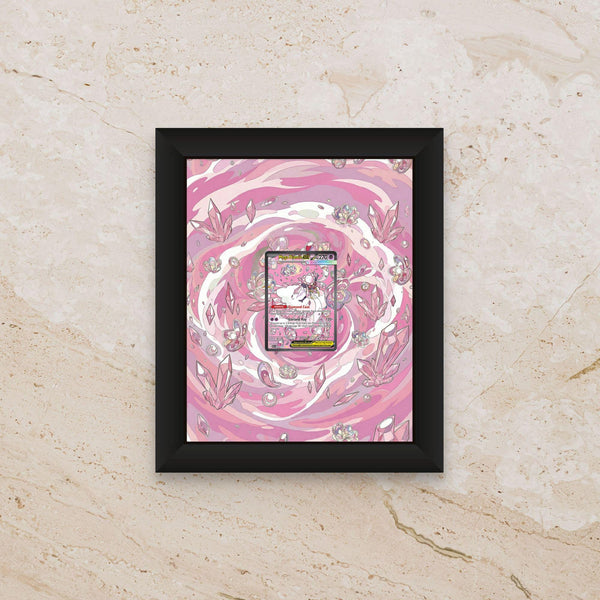 Diancie Pokemon Ascended Heroes Extended Art Display – 8x10 Frame (Raw/Graded)