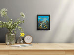 Gholdengo Prismatic Evolutions Extended Art Display [High Definition] – Premium Shadowbox for Raw or Graded Cards | Gold Decor
