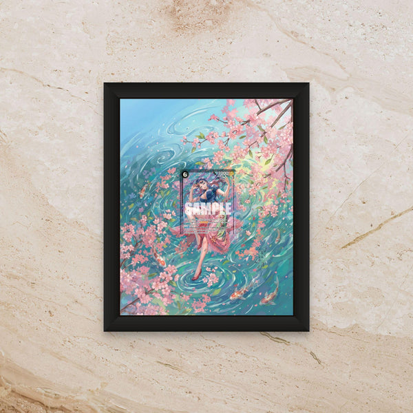 Nico Robin OP12-087 Extended Art Display Frame | One Piece 8x10 Frame (Raw/Graded)