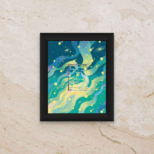 Budew Ascended Heroes Extended Art Display [High Definition] – Premium Shadowbox Frame for Raw or Graded Cards | Grass Type Decor