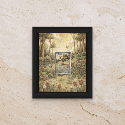 Beautifly Ascended Heroes Extended Art Display [High Definition] – Premium Shadowbox Frame for Raw or Graded Cards | Garden Decor