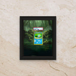 Dark Wartortle Extended Art Frame – 8x10 Pokemon Frame (Raw/Graded)