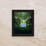 Dark Wartortle Extended Art Frame – 8x10 Pokemon Frame (Raw/Graded)