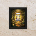 Ninetales Display Frame – Obsidian Flames Pokémon Card Art | 8x10 Frame for Raw or Graded Cards