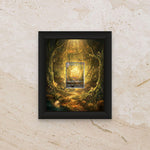Ninetales Display Frame – Obsidian Flames Pokémon Card Art | 8x10 Frame for Raw or Graded Cards