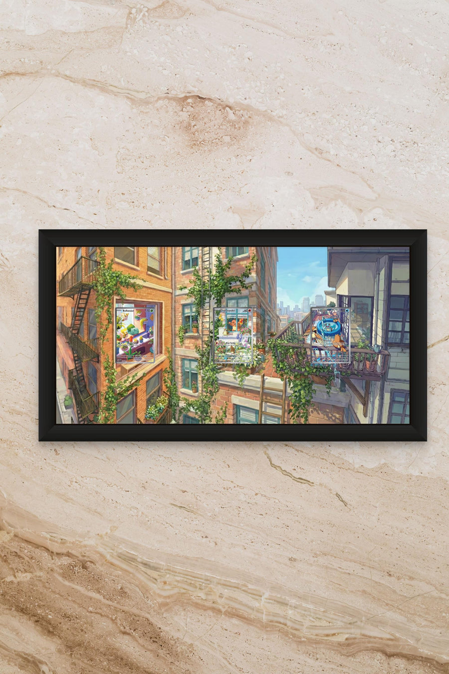 Obsidian Flames Kanto Starter Card Frame Charmander, Squirtle, Bulbasaur Pokemon Gift