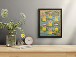 Ash's Pikachu Card Display – 16x20 Shadowbox for Raw & Graded Card
