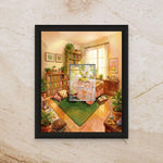 Yamper Phantasmal Flames Extended Art Display [High Definition] – Premium Shadowbox Frame for Raw or Graded Cards | Corgi Pokemon Decor