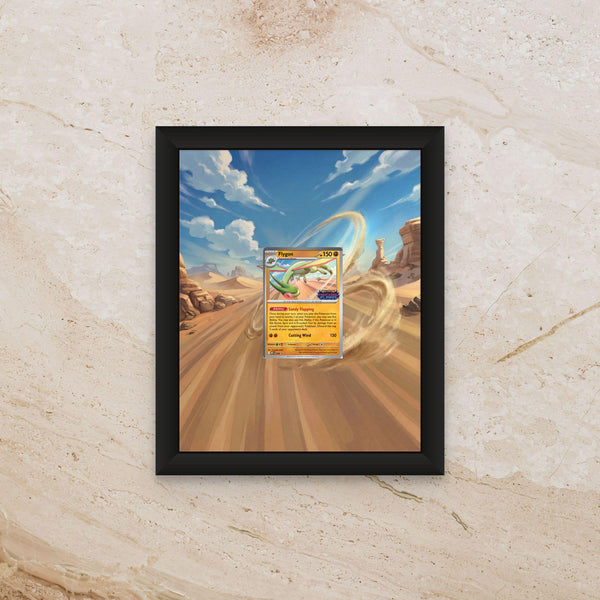 Flygon Card Display Extended Art – 8x10 Frame (Raw/Graded)