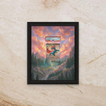 Salamence Journey Together Extended Art Display – 8x10 Frame (Raw/Graded cards)