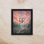 Salamence Journey Together Extended Art Display – 8x10 Frame (Raw/Graded cards)