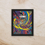Custom Mega Hawlucha Display Extended – 8x10 Frame (Raw/Graded cards)