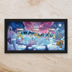 Sinnoh First Partners Starters Gen 4 Extended Art Display – 11x22 Frame (Raw/Graded cards)
