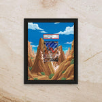 Galarian Zapdos Extended Art Display – 8x10 Pokemon Frame (Raw/Graded)