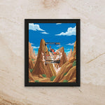 Galarian Zapdos Extended Art Display – 8x10 Pokemon Frame (Raw/Graded)