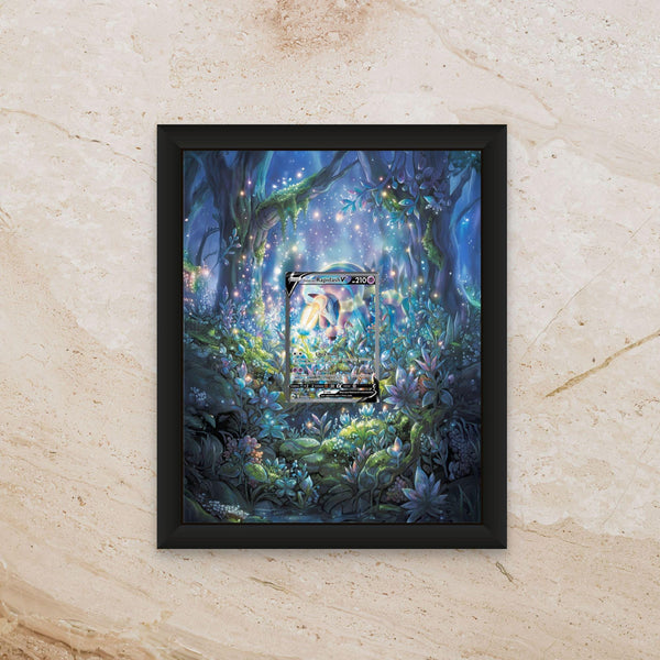 Galarian Rapidash Extended Art Display – 8x10 Frame (Raw/Graded cards)