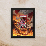 Team Magma Groudon Extended Art Display – 8x10 Pokemon Frame (Raw/Graded)