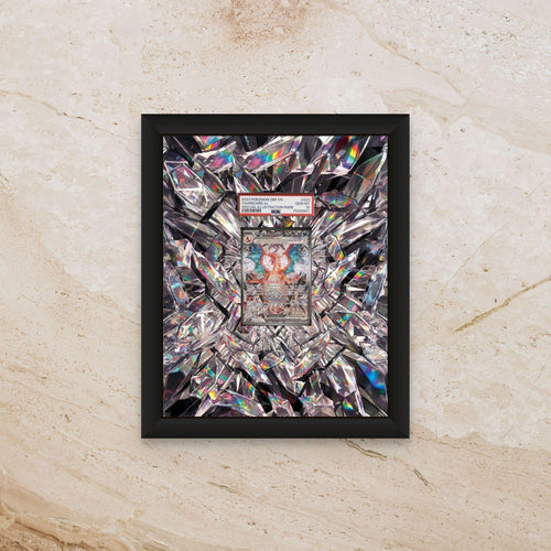 Charizard ex Display Obsidian Flames – 8x10 Frame (Raw/Graded cards)