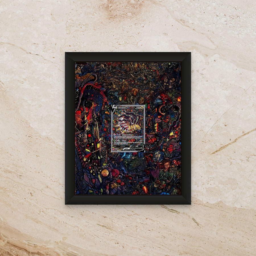 Giratina V Alternate Art Display Lost Origin 186 - 8x10 Frame (Raw/Graded cards)