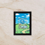 Bubble Mew Extended Art – Paldean Fates – 8x10 Pokemon Frame (Raw/Graded)