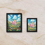 Clefairy Ascended Heroes Extended Art Display – 8x10 Pokemon Frame (Raw/Graded)