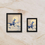 Cramorant Stamp Box Promo Display Frame – Japanese Pokémon Card Art | 8x10 Frame for Raw or Graded Cards