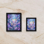 Espeon Display Frame – Prismatic Evolutions Pokémon Card | 5x14 or 11x22 Frame for Raw or Graded Cards