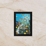Gholdengo Prismatic Evolutions Extended Art Display [High Definition] – Premium Shadowbox for Raw or Graded Cards | Gold Decor