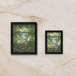Leafeon Display Frame – Prismatic Evolutions Pokémon Card | 8x10 Frame for Raw or Graded Cards