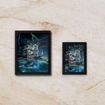 Lugia V Alt Art Display Frame – Silver Tempest Pokemon Card | Gift Pokémon Fans