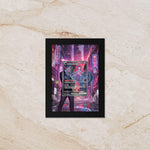 Mewtwo Display Frame – Destined Rivals Pokémon Card Art | 8x10 Frame for Raw or Graded Cards