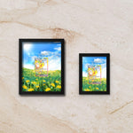 Pikachu ex Display Frame – Surging Spark Pokémon Card | 8x10 Frame for Graded or Raw Cards