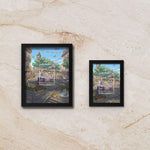 Pikachu Illustration Rare Display (173/165) [High Definition] – Kanto Street Extended Art Shadowbox | Pokemon 151 Decor