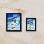 Piplup Display Frame – Phantasmal Flames Pokémon Card Art | 8x10 Frame for Raw or Graded Cards