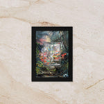 Reshiram EX SIR Display Frame – White Flare Pokémon Card | 8x10 Frame for Raw or Graded Cards