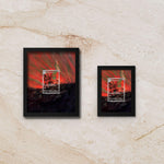 Scizor Illustration Rare Display [High Definition] – Pincer Pokémon Extended Art Shadowbox | Premium 8x10 Frame for Raw or Graded Cards