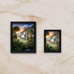 Snorlax TG10 Display Frame – Trainer Gallery Pokémon Card Art | 8x10 Frame for Raw or Graded Cards