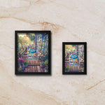 Squirtle Obsidian Flames Extended Art Display – 8x10 Pokemon Frame (Raw/Graded)