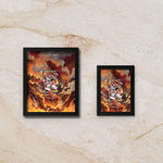 Team Magma Groudon Extended Art Display – 8x10 Pokemon Frame (Raw/Graded)