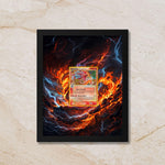 Gyarados Delta Species Display Frame – Pokémon Gold Star | 8x10 Frame (Raw/Graded Cards)