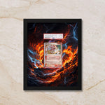 Gyarados Delta Species Display Frame – Pokémon Gold Star | 8x10 Frame (Raw/Graded Cards)