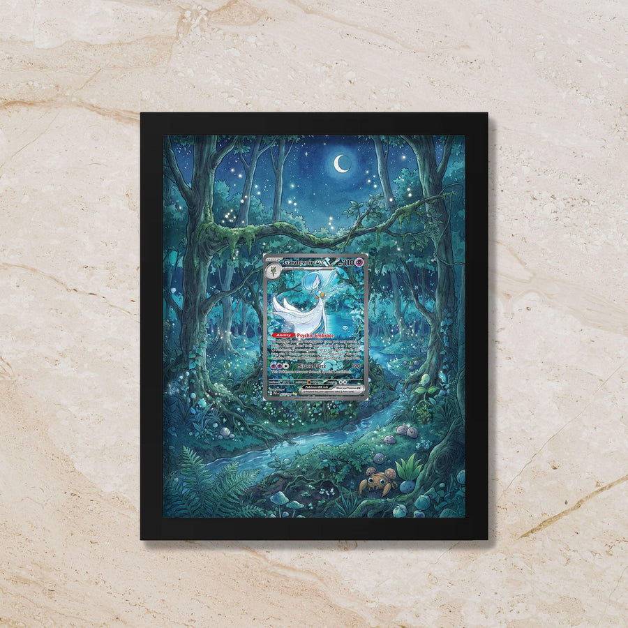 Gardevoir ex Extended Art Frame – Pokémon Paldean Fates | 8x10 (Raw/Graded Cards)