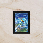 Zapdos ex Extended Art Display – Pokémon 151 Card Art | 8x10 Frame (Raw/Graded Cards)