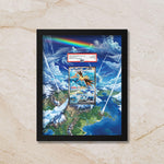 Zapdos ex Extended Art Display – Pokémon 151 Card Art | 8x10 Frame (Raw/Graded Cards)